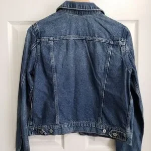 Veste Moto Denim Lucky Brand Femme - Taille XS Gris Délavé - Neuf Avec étiquettes